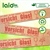 AB2750J, laio GREEN TAPE 316 Papierklebeband 50 mm × 50 lfm, „Vorsicht Glas“