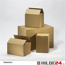 20 Größen Kartons Kisten Faltkarton Versandkarton 1-wellig Länge 400-499mm 