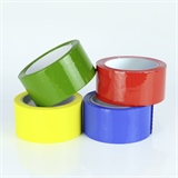 Farbiges Klebeband - grün, rot, gelb, blau
