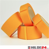 Flachkreppklebeband aus Reispapier, diverse Formate, orange - HILDE24 Verpackungen