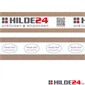 Individuell bedrucktes PVC Klebeband, einfarbig, zweifarbig, dreifarbig oder vierfarbig bedruckt - HILDE24 Verpackungen
