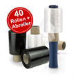 Ministretchfolie- Bündelstretchfolie, 23 my, 100 mm x 150 lfm, transparent Ministretchfolie- Bündelstretchfolie, 23 my, 100 mm x 150 lfm, transparent
