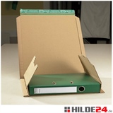 Ordnerversandverpackung zum Wickeln, braun - HILDE24 Verpackungen