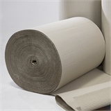 1 Rolle Wellpappe 80 cm breit x 70 lfm B Welle grau 