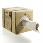 SpeedMan Box geöffnet, ca. 70 g/m² Recyclingpapier, 12,5 kg pro Karton