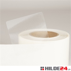 Verschlussetiketten transparent auf Rolle 30 mm besonders stark haftend 