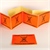 Warnetiketten 148 x 210 mm orange mit schwarzem Druck Palette nicht stapeln selbstklebend Rolle a 1000 Stück - HILDE24 Verpackungen