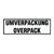 Warnetiketten Umverpackung - Overpack 150 x 50 mm