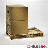 25x Versandkartons (Faltschachteln, Faltkarton) 1-wellig, 400x150x100mm - Airbru