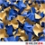 blaue Papier Verpackungschips HILDE24 Verpackungen