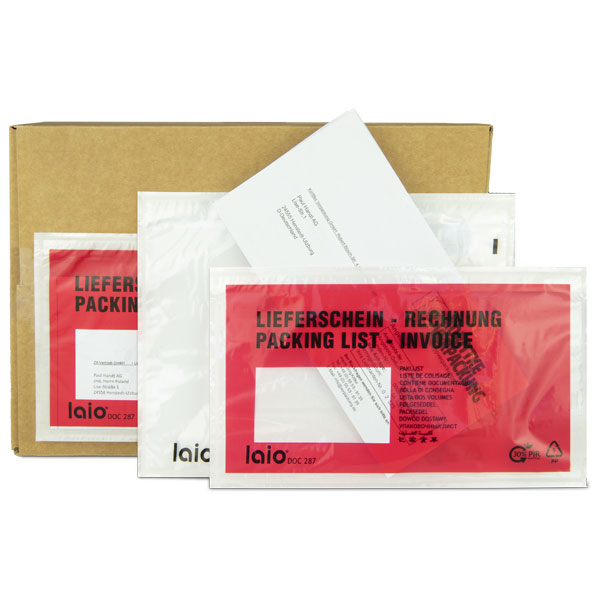 HILDE24 | Frühlings Aktion | laio®  DOC 287 Begleitpapiertaschen DIN lang