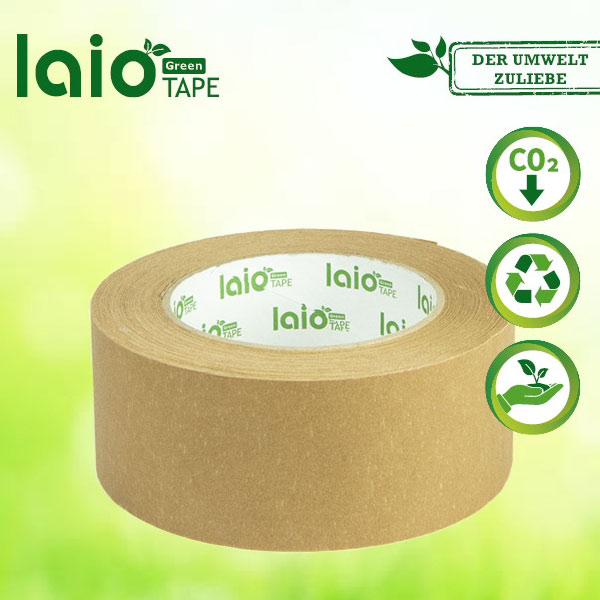 HILDE24 | Verpackungshit des Monats | laio® Green TAPE 316 Papierselbstklebeband
