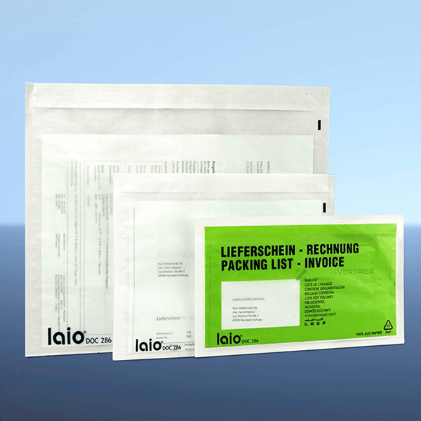 HILDE24 | Verpackungshit des Monats | laio DOC 286 Lieferschein- / Begleitpapiertaschen