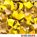 gelbe Papier Verpackungschips Decofill - HILDE 24 Verpackungen