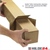 longBox TELESKOP Versandhülse - 4. beide Teile ineinander stecken und auf das gewünschte Maß verschieben - HILDE24 Verpackungen