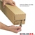 longBox TELESKOP Versandhülse - beide Teile durch Andrücken der Verschlusslaschen verkleben - HILDE24 Verpackungen