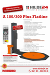 HILDE24 | Produktflyer A 100/300 Plus Flatline halbautomatische Stretchwickelmaschine