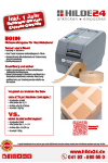 HILDE24 | Produktflyer EG100 Klebestreifengeber für Nassklebeband