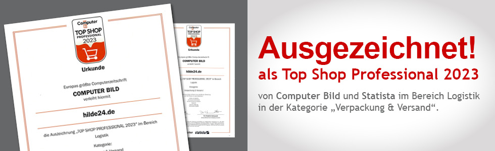 HILDE24 | Aktuelles | Auszeichnung 𝗧𝗢𝗣 𝗦𝗛𝗢𝗣 𝗣𝗥𝗢𝗙𝗘𝗦𝗦𝗜𝗢𝗡𝗔𝗟 𝟮𝟬𝟮𝟯