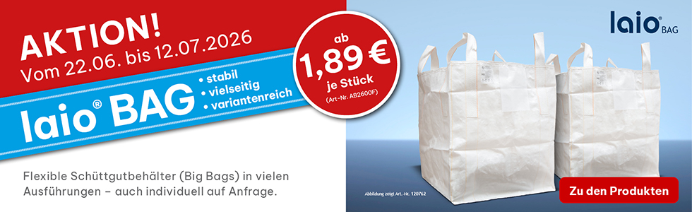 HILDE24 AKTION | laio BAG Schüttgutbehälter