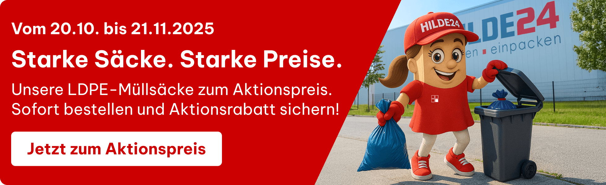 HILDE24 | Verkaufsaktion LDPE-M�lls�cke