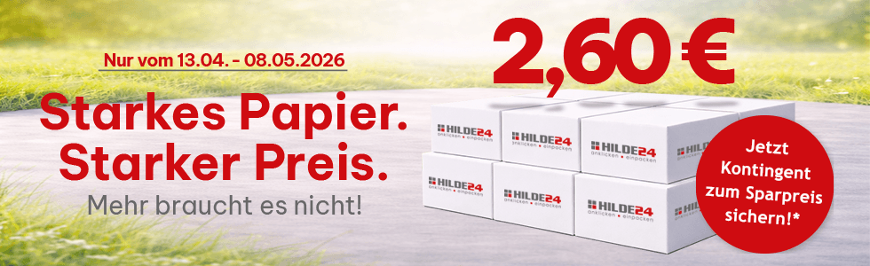 HILDE24 | Verkaufsaktion Kopierpapier