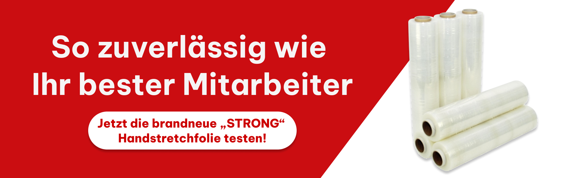 HILDE24 | Jetzt die brandneue STRONG Handstretchfolie testen!