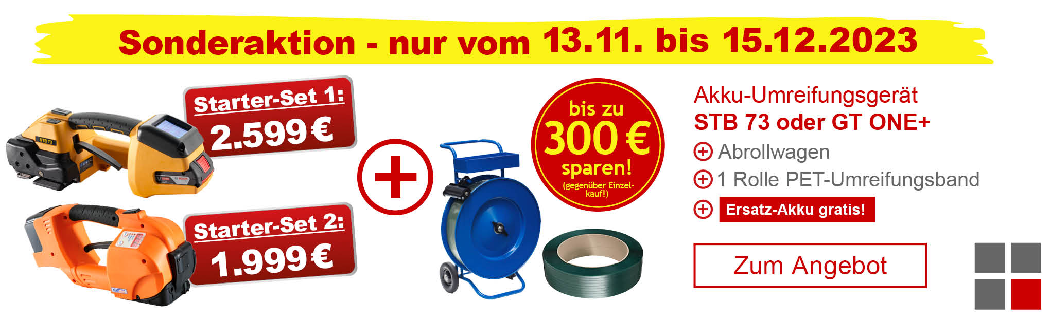 HILDE24 | SONDERAKTION Umreifungs-Starter-Sets